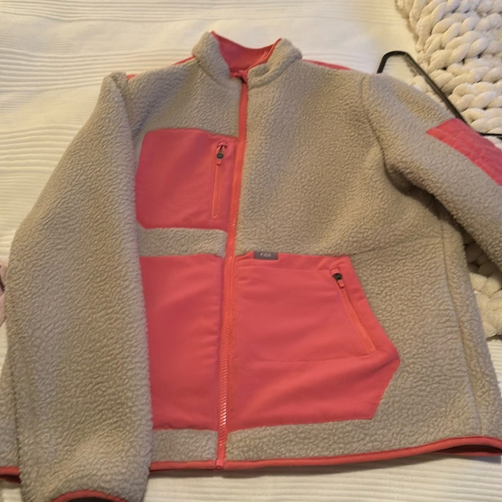 figs Sherpa jacket